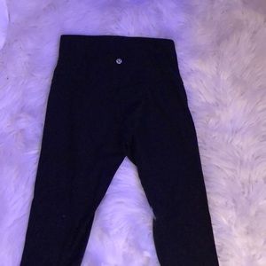 Black lulu lemon leggings align 25